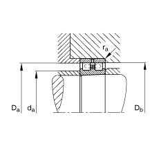 �A���L���S�� NN3016-AS-K-M-SP, ���� DIN 5412-4 �˜ʵ���Ҫ�ߴ�, �Ƕ�λ�S��, �p�У����F�ף��F�� 1:12 ���ɷ��x, �����ּܣ��pС�ď���Ȳ���϶�����ƹ���